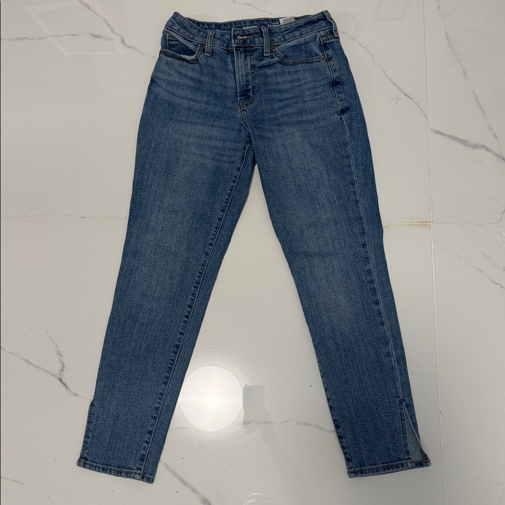 Old Navy Medium Blue O.G. Straight Jeans